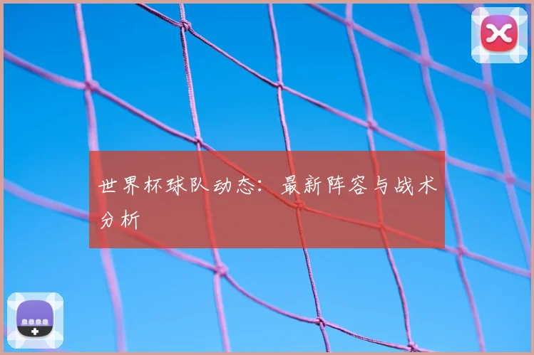 世界杯球队动态：最新阵容与战术分析